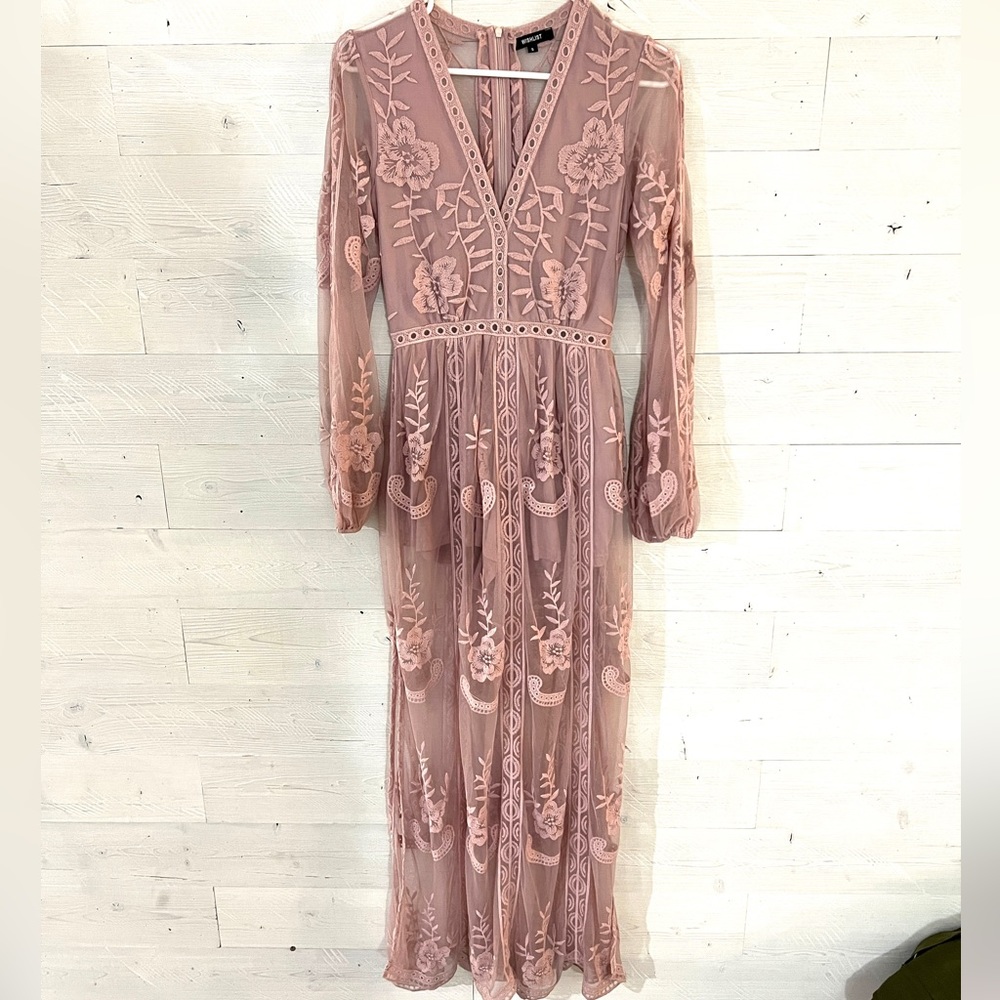 3/15$ Dusty  pink Wishlist romper s